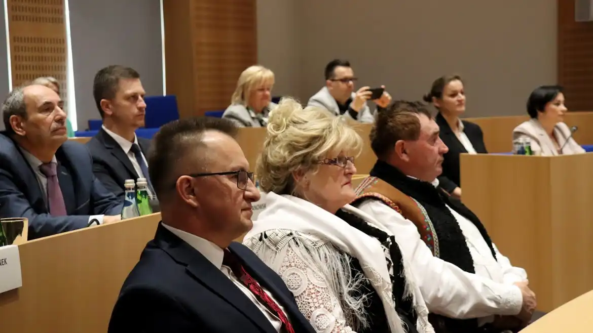 Przewodniczący Rady Powiatu Nowosądeckiego na Konwencie w Wadowicach