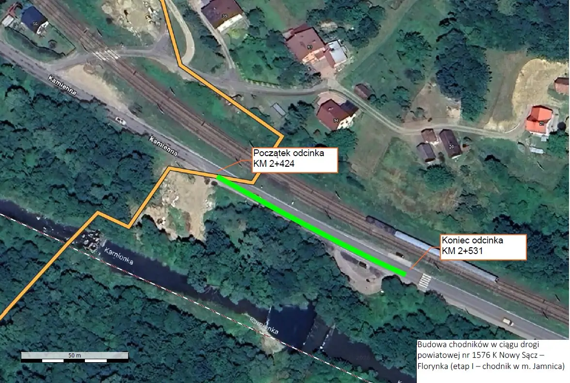 Nowy chodnik w Jamnicy. Ruszył przetarg