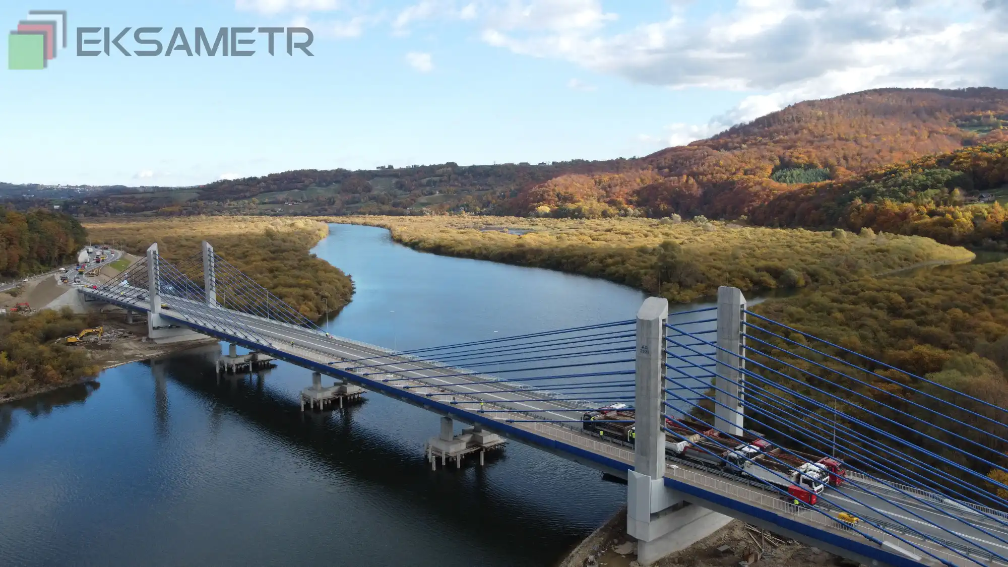 Z początkiem przyszłego tygodnia kierowcy przejadą nowym mostem w Kurowie