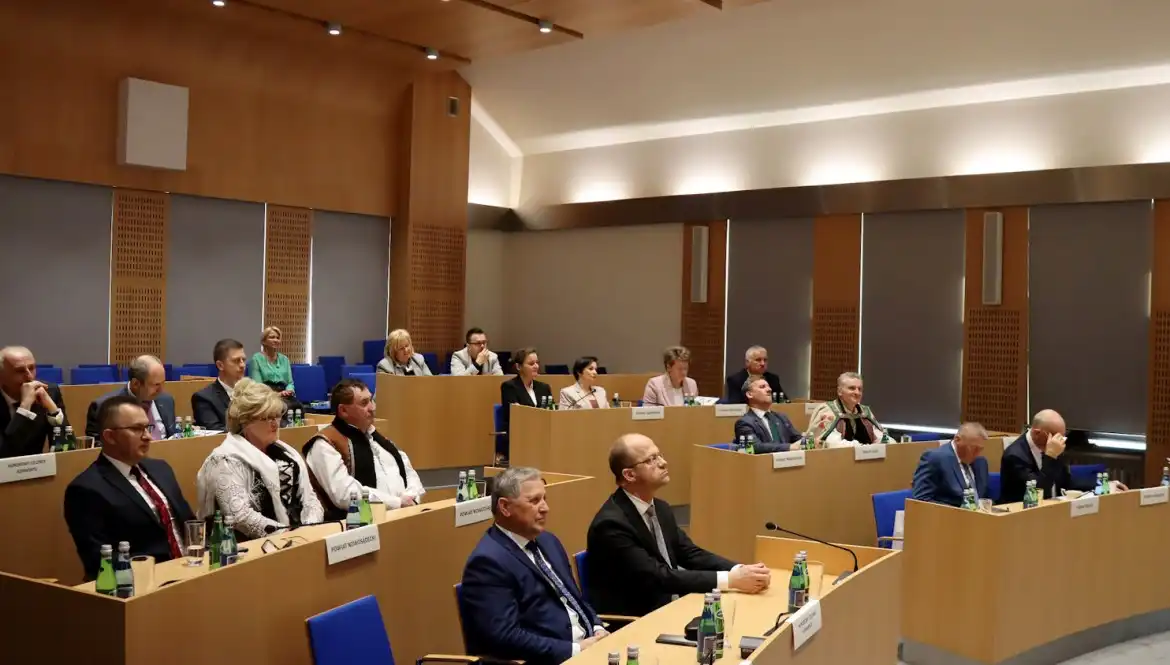 Przewodniczący Rady Powiatu Nowosądeckiego na Konwencie w Wadowicach