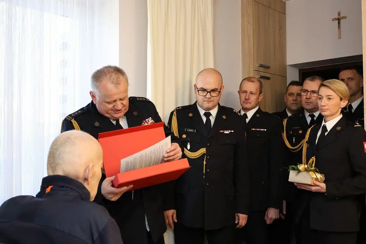 Strażak z powołania. Bogdan Gumulak odchodzi na emeryturę po 37 latach służby