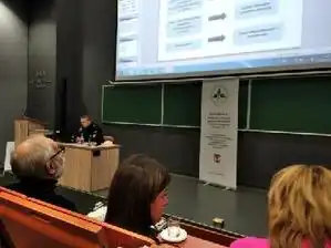 Konferencja poświęcona problemom uzależnień i przemocy w rodzinie. w Centrum Kształcenia Zawodowego w Gorlicach
