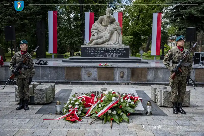 Nowy Sącz: uroczystości w 83. Rocznicę wybuchu II wojny światowej