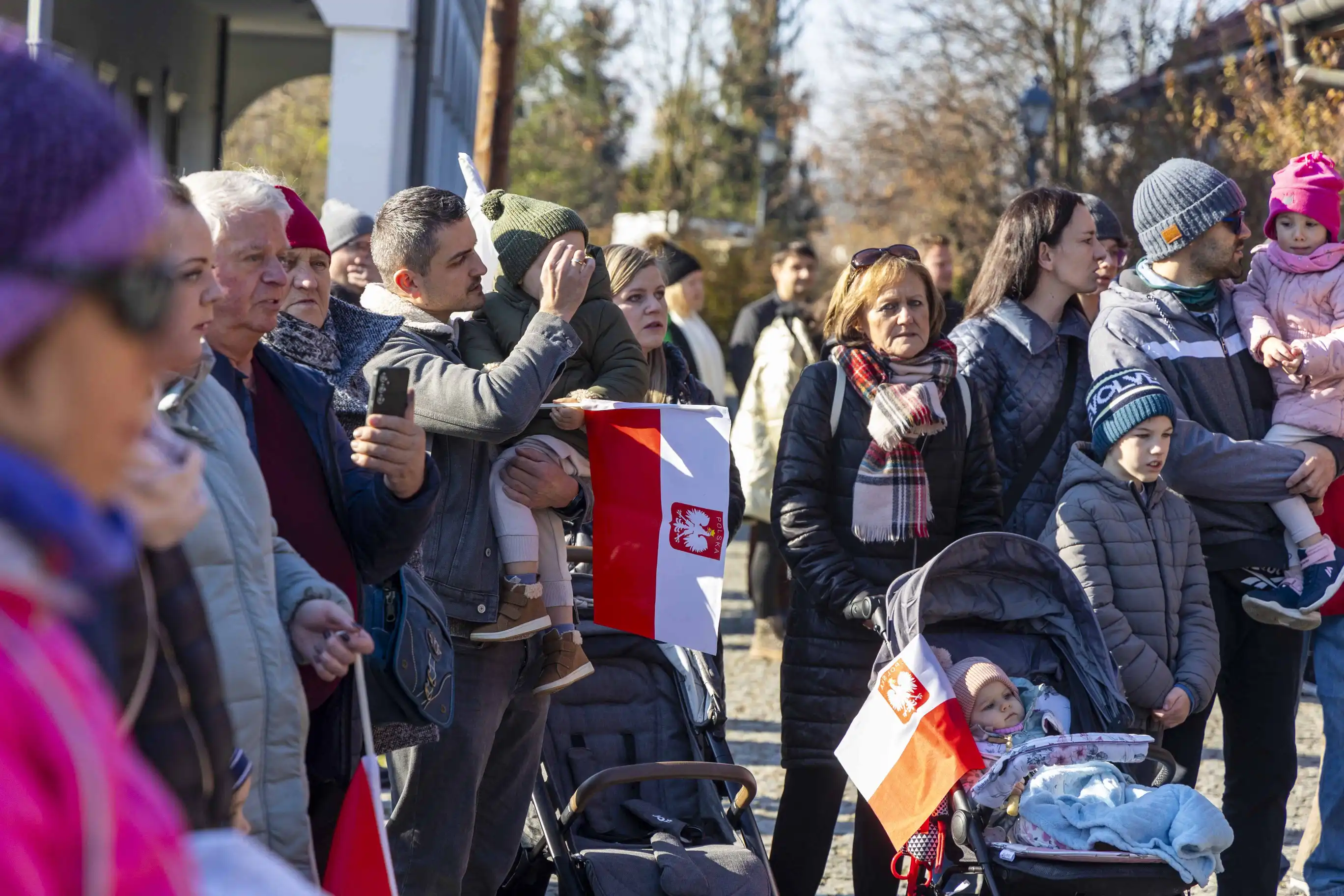 Patriotyczne obchody 11 Listopada w Miasteczku Galicyjskim. W hołdzie Piłsudskiemu
