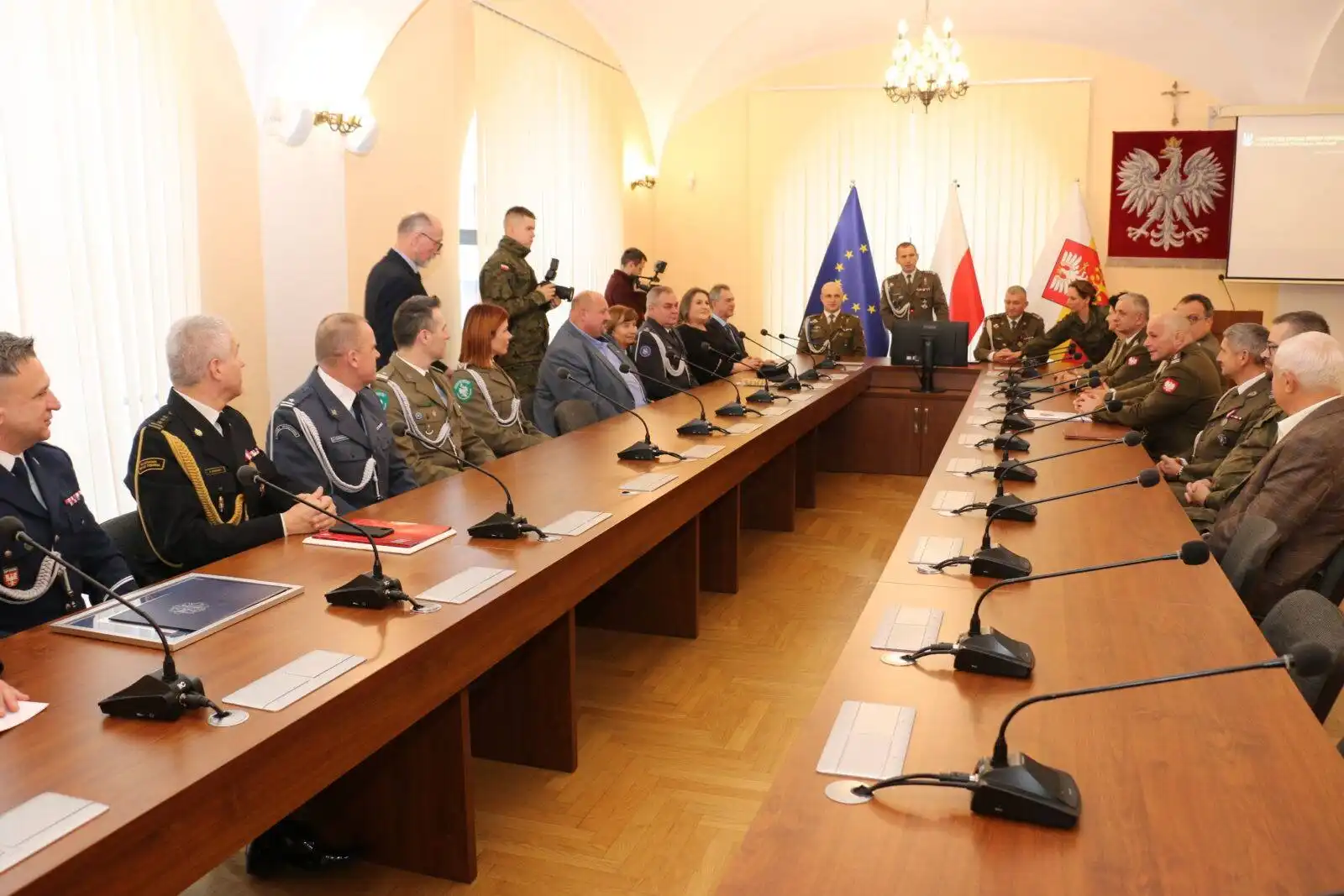 Zmiana Dowódcy w 114 Batalionie Lekkiej Piechoty w Limanowej