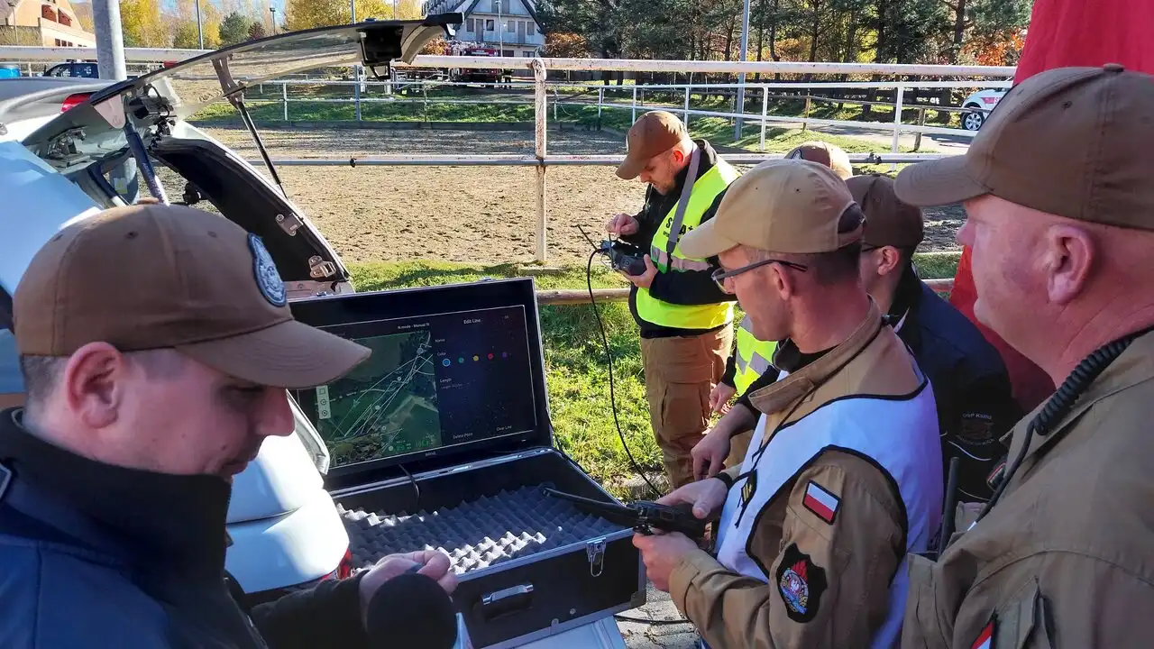 Ćwiczenia „Izby 2024”. Strażacy z Powiatu Gorlickiego w akcji