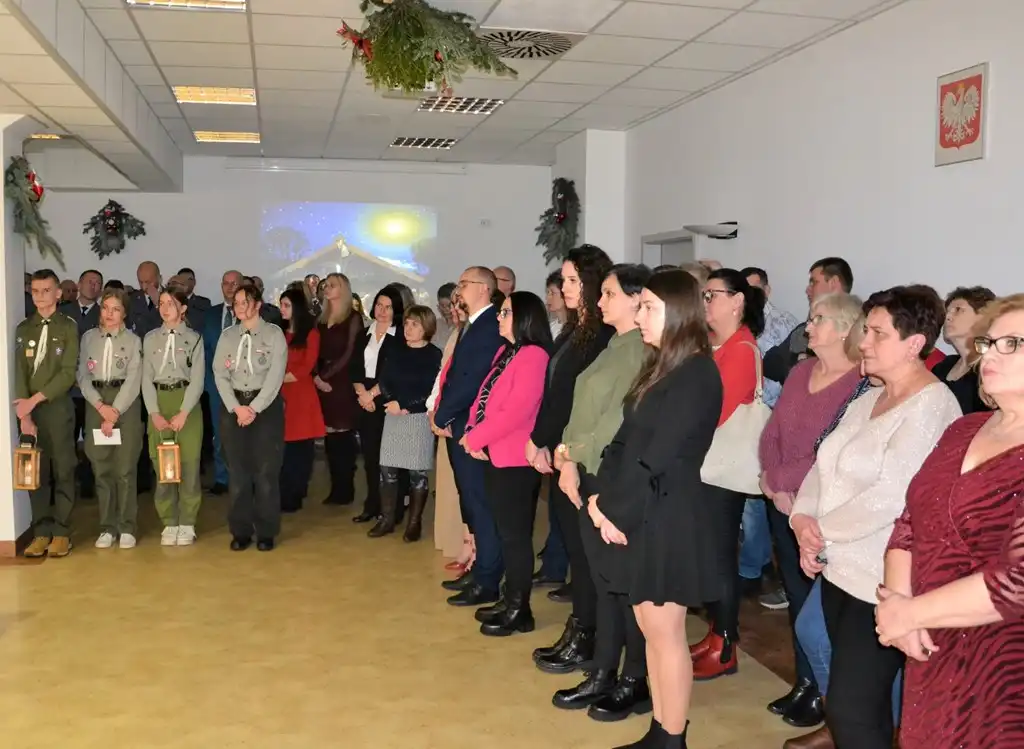 Spotkanie opłatkowe w sądeckiej komendzie