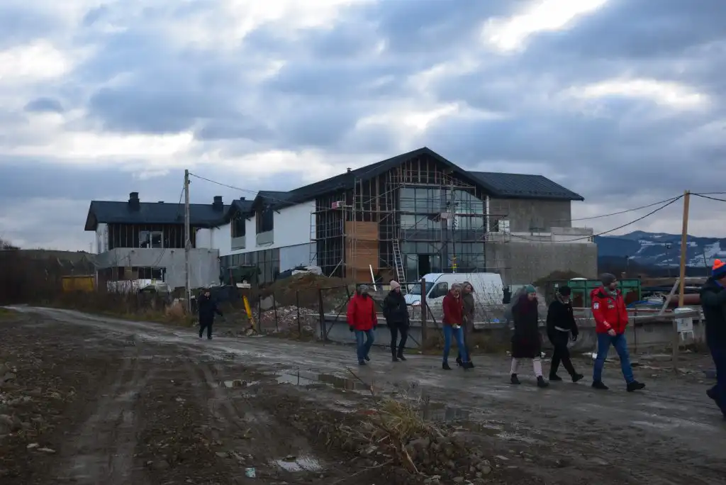 Wizytacja inwestycji w Starym Sączu