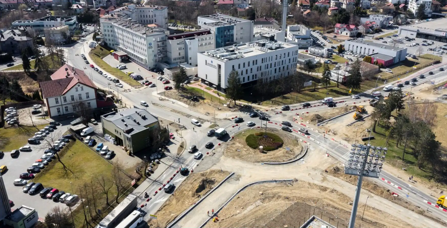 Uwaga. Od 11 kwietnia zmiana organizacji ruchu na skrzyżowaniu ulic Młyńska – Kilińskiego – Krańcowa - Bulwar Narwiku