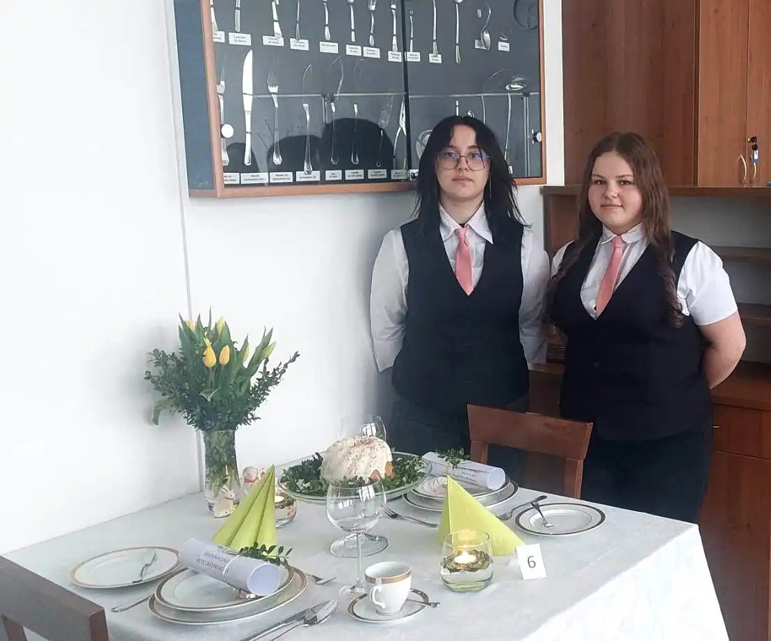 Kolejna edycja konkursu „Stół pięknie nakryty. Śniadanie Wielkanocne” w ZSP w Krynicy-Zdroju