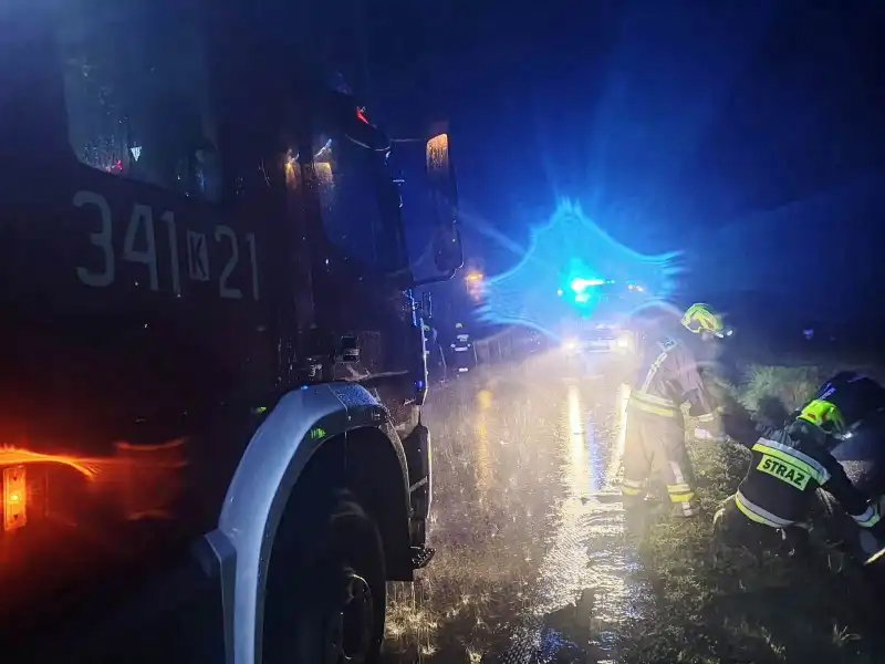 Wypadek w Siedlcach. Jedna osoba trafiła do szpitala