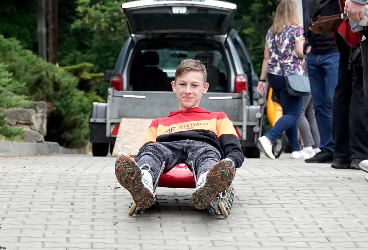Trenerzy saneczkarzy z całego świata w ZS w Marcinkowicach