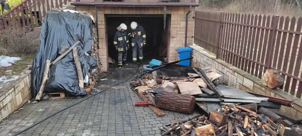 Rytro: pożar w piwnicy budynku mieszkalnego