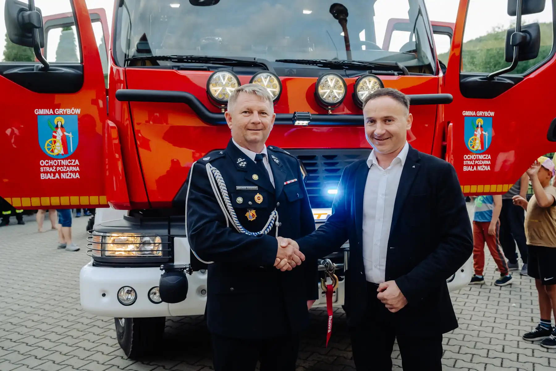 Nowy wóz ratowniczo-gaśniczy dla OSP Biała Niżna