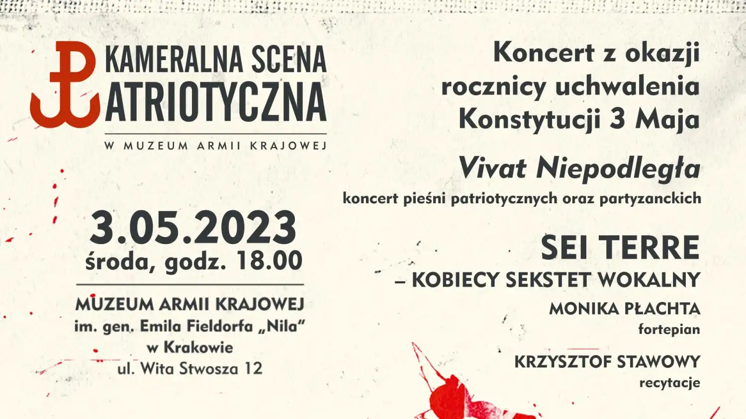 Małopolska: Wydarzenia kulturalne na weekend 27 kwietnia - 3 maja