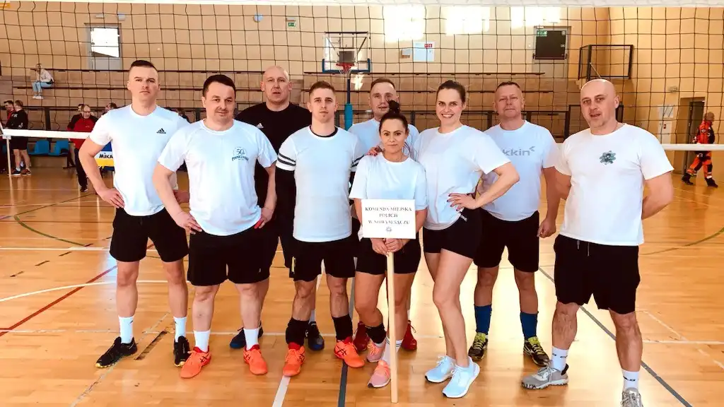 Sądeccy policjanci z 2. miejscem w Turnieju Piłki Siatkowej w Rytrze