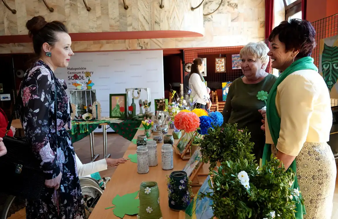 Kolory życia osób niepełnosprawnych - spotkanie w MCK Sokół