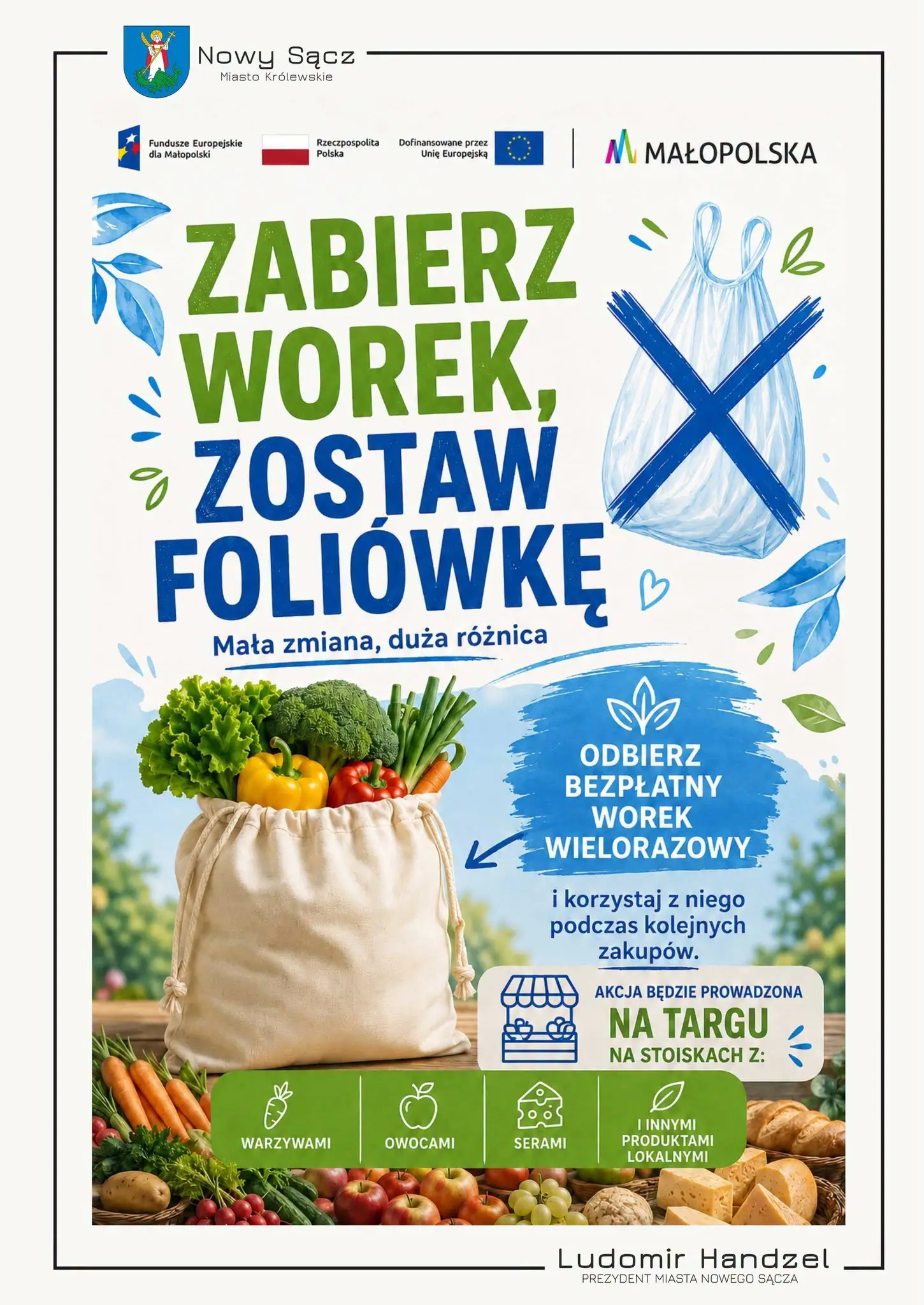Darmowe worki dla mieszkańców Nowego Sącza. Akcja już 28 sierpnia