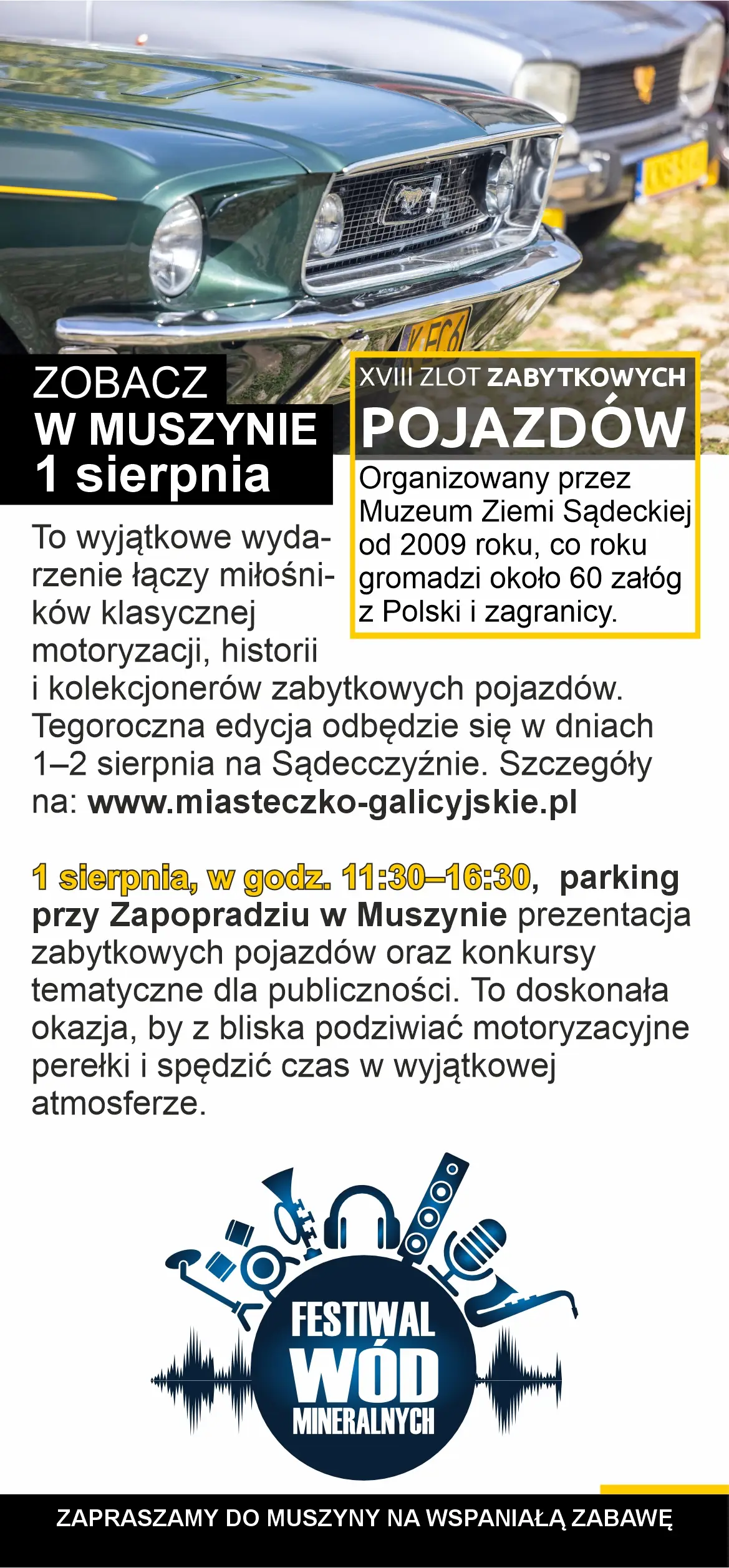 IRA, Paranienormalni i trzy dni atrakcji. Przed nami XXIII Festiwal Wód Mineralnych w Muszynie