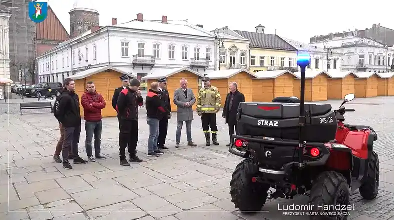 Druhowie z OSP Nowy Sącz - Biegonice mają nowy sprzęt