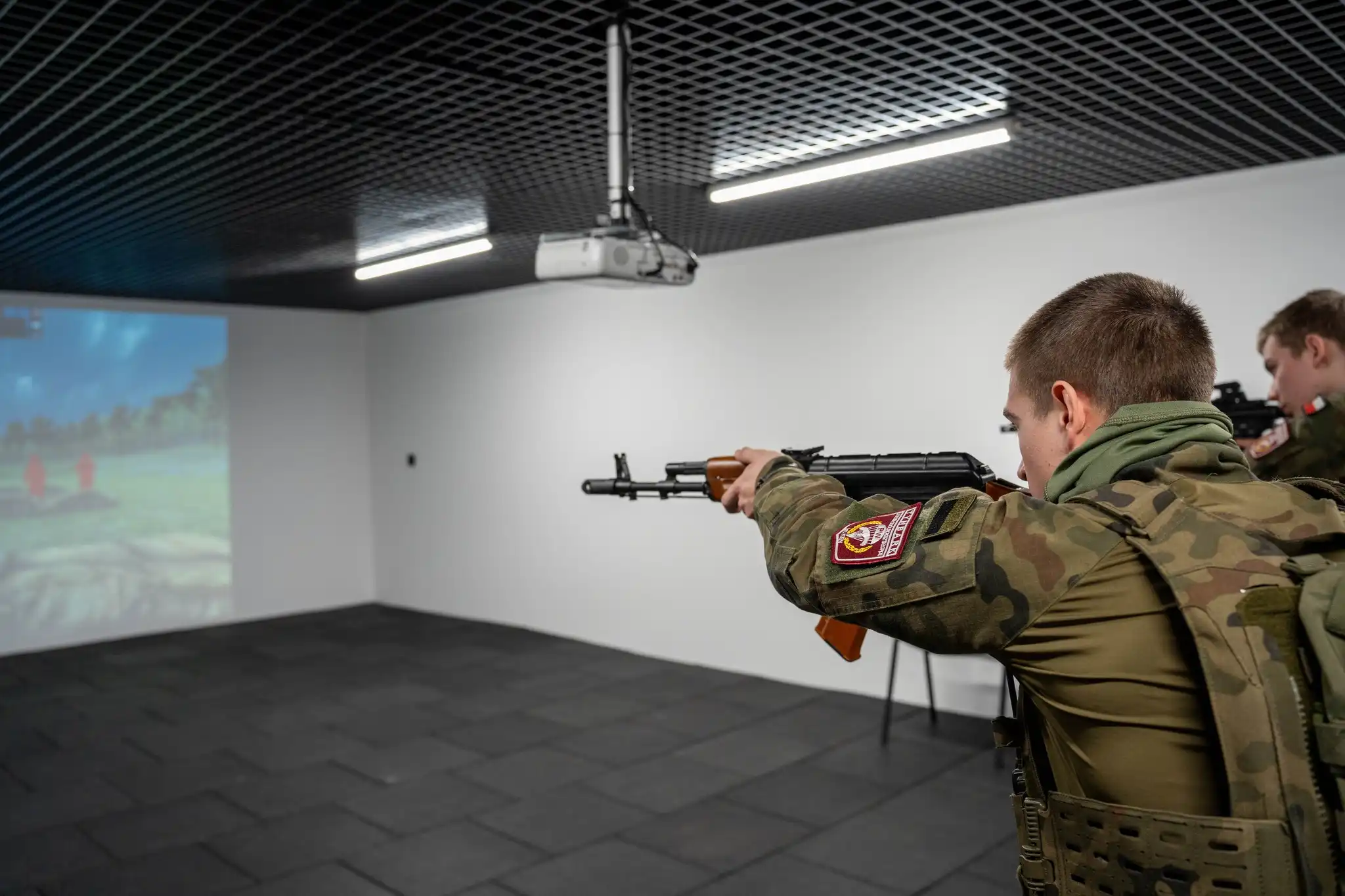 Nowoczesna strzelnica pneumatyczna w Zespole Szkół im. KEN w Tymbarku