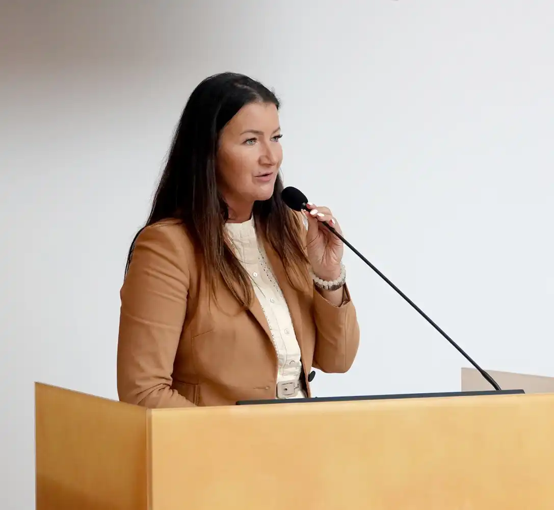 Uczniowie z Polski, Słowacji i Niemiec gościli w Starostwie Powiatowym w Nowym Sączu