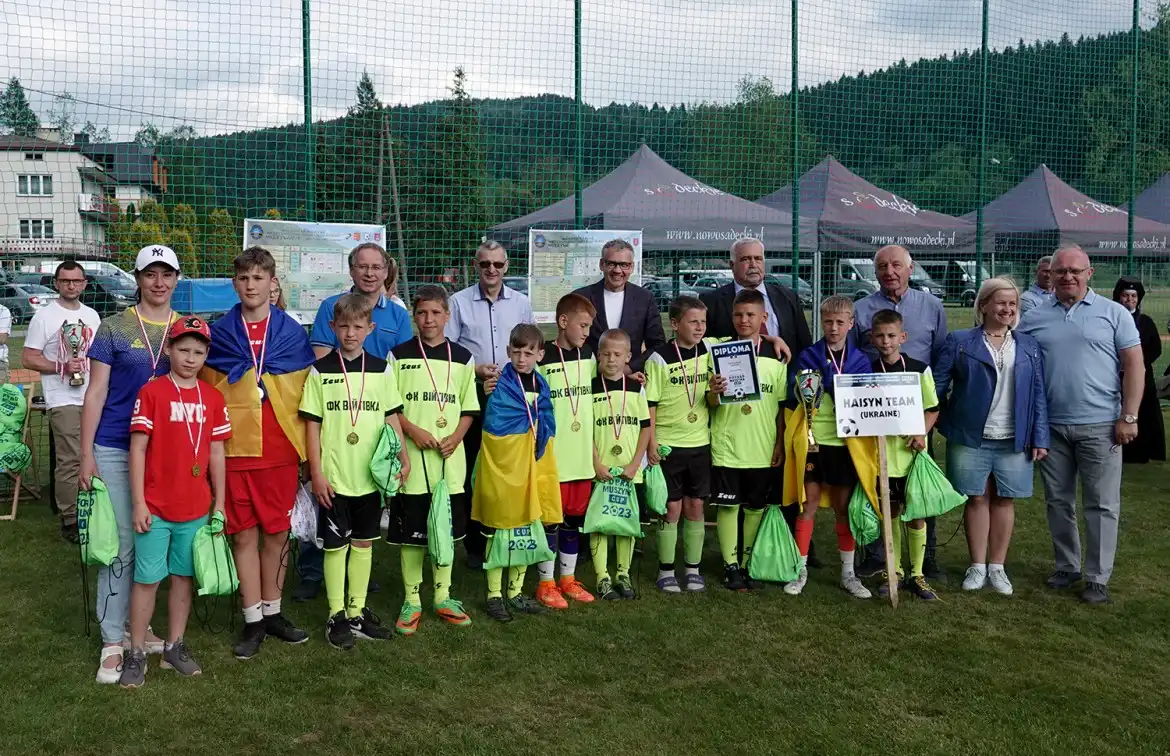 Międzynarodowy Dziecięcy Turniej Piłki Nożnej w Muszynie. Wygrała drużyna z Wejherowa
