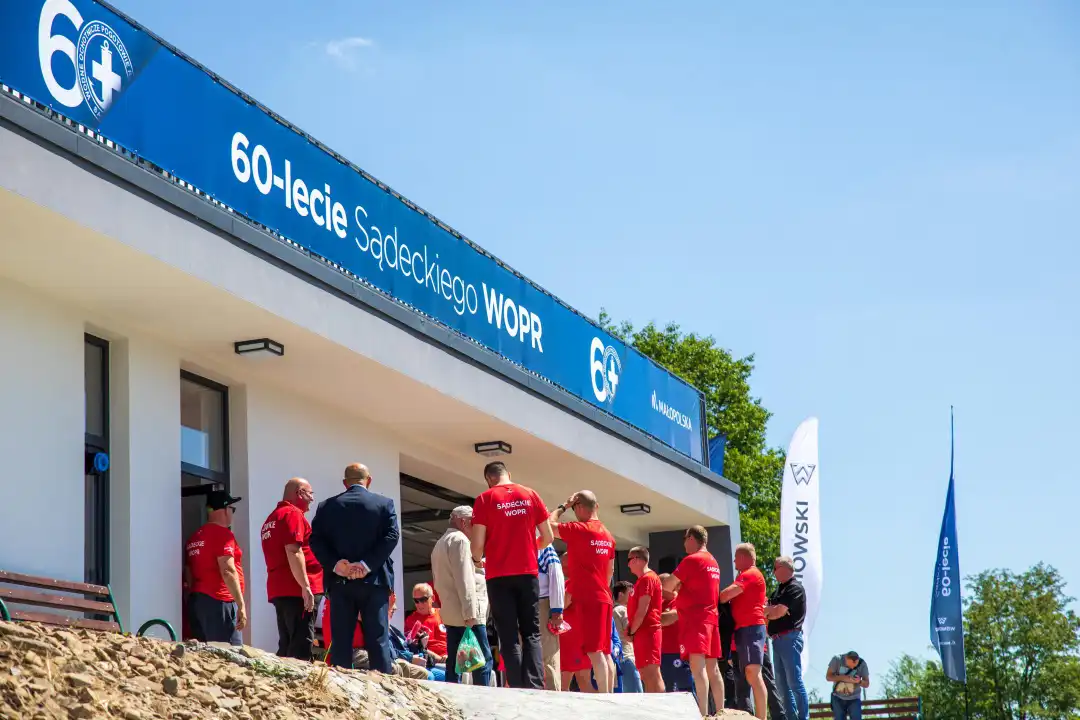 Sądeckie WOPR świętuje swój jubileusz. Jednostka ma również oficjalnie nową siedzibę