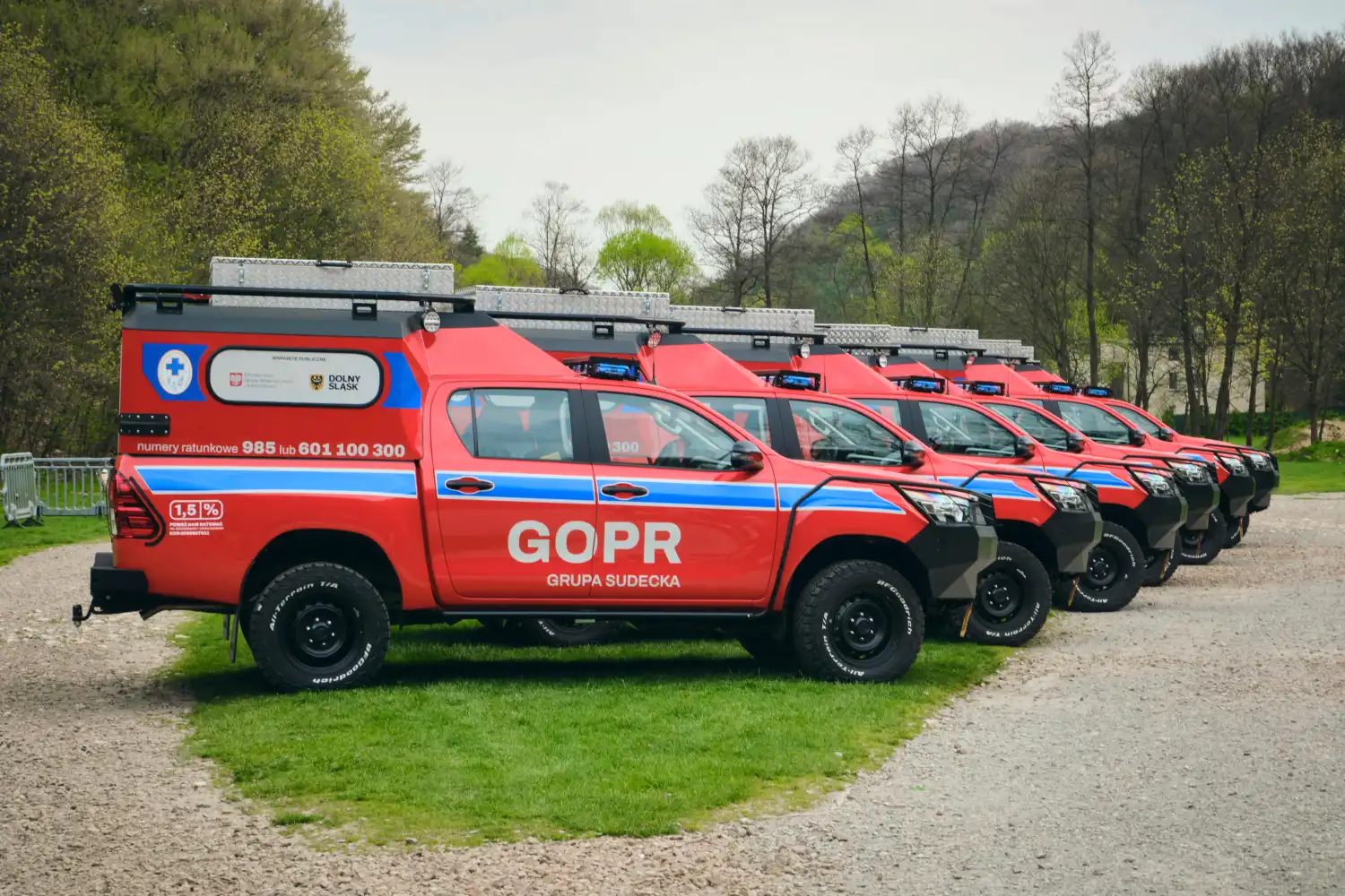 Nowe pojazdy dla Grup Regionalnych GOPR