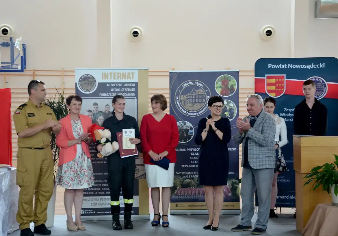 Uroczyste zakończenie roku szkolnego w ZS w Marcinkowicach