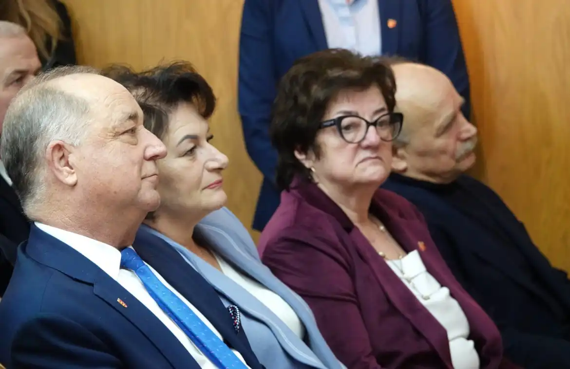 Opłatek i noworoczne wyzwania. Sołtysi Ziemi Sądeckiej spotkali się w Starostwie