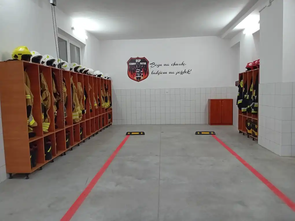 OSP Czarny Potok z nowoczesną strażnicą. Zakończono ważną modernizację