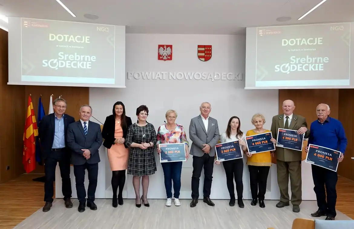 Tysiące złotych dla organizacji pozarządowych - Sądeckie kulturalne, sportowe, bezpieczne, zdrowe, srebrne, eko