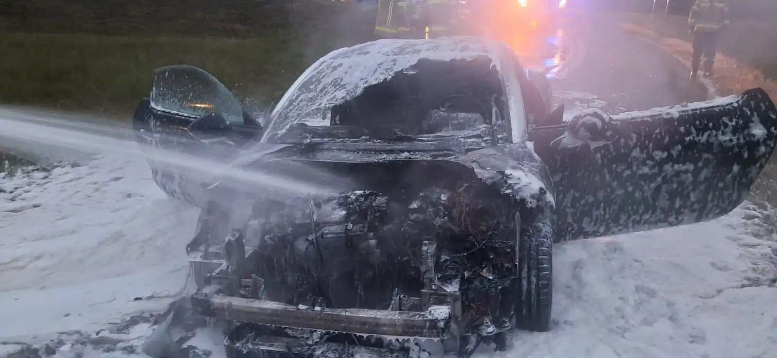 Seria pożarów samochodów na Sądecczyźnie