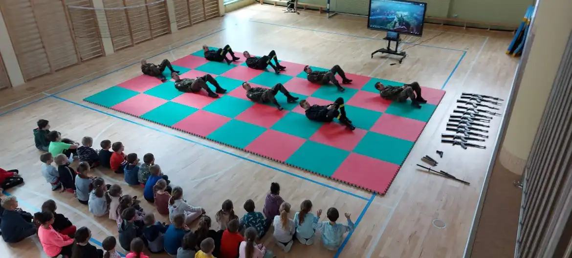 Uczniowie ZS w Marcinkowicach w roli nauczycieli