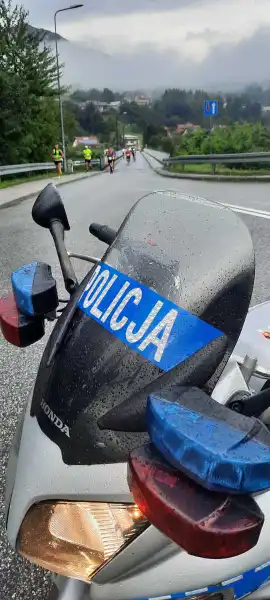 Sądeccy policjanci zabezpieczali 13. Festiwal Biegowy