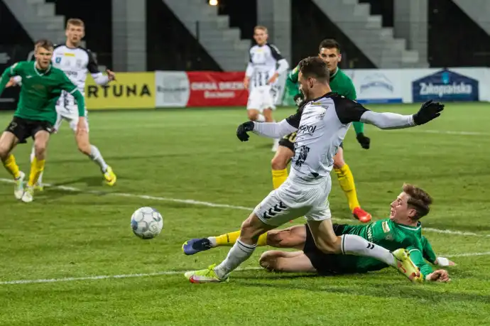 Wygrana Sandecji z GKS-em Jastrzębie