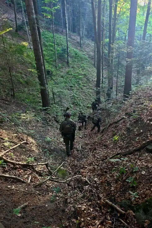 Karpacki Oddział Straży Granicznej w akcji poszukiwawczej Tadeusza Dudy