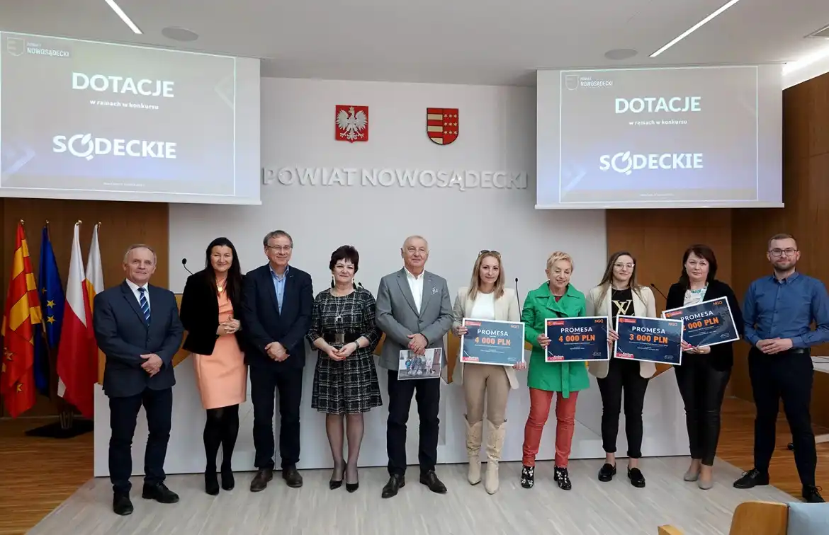 Tysiące złotych dla organizacji pozarządowych - Sądeckie kulturalne, sportowe, bezpieczne, zdrowe, srebrne, eko