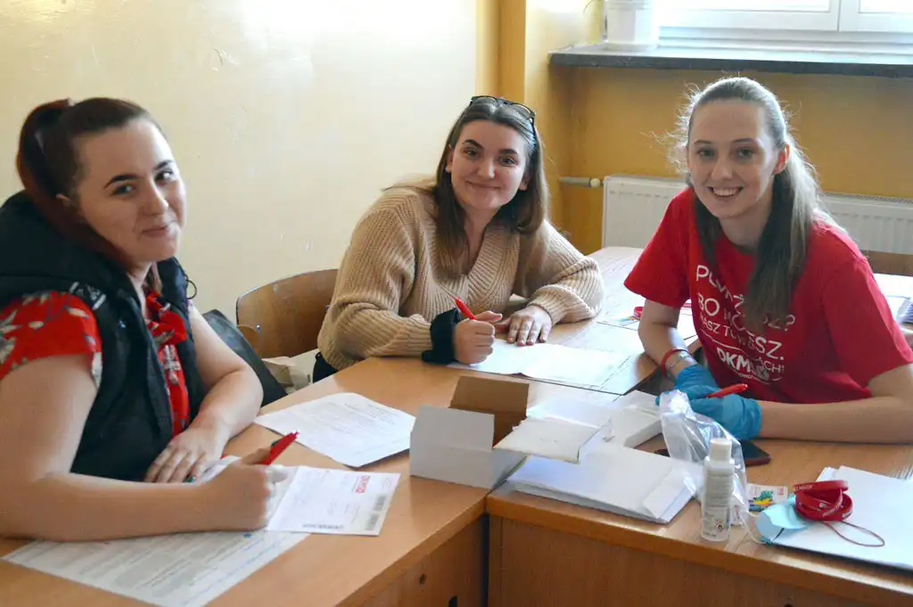 Dzień dawcy szpiku kostnego w LO w Starym Sączu