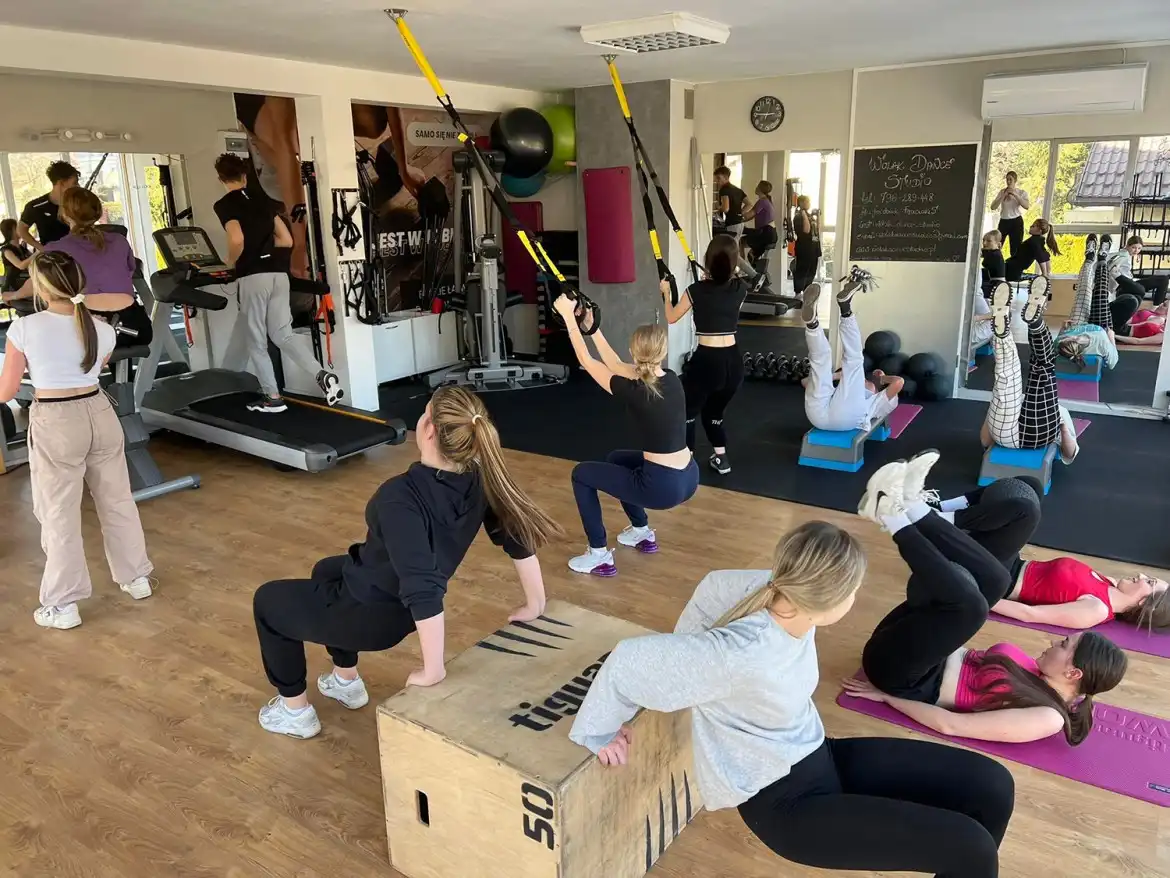 Uczniowie ZSP w Krynicy-Zdroju uczestniczyli w zajęciach fitness