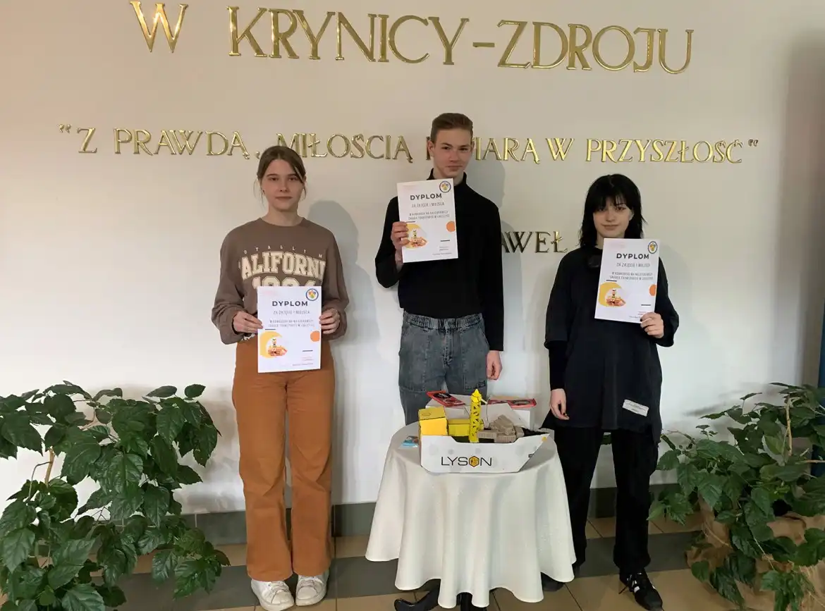 Tydzień logistyka w ZSP w Krynicy-Zdroju