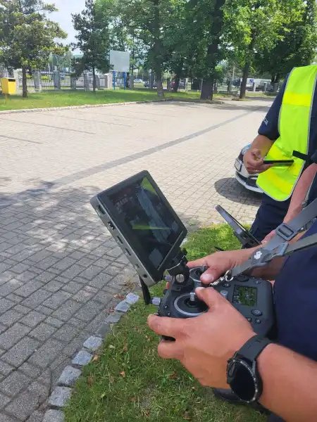 Sądeccy funkcjonariusze po raz kolejny wykorzystali w służbie drona małopolskiej Policji