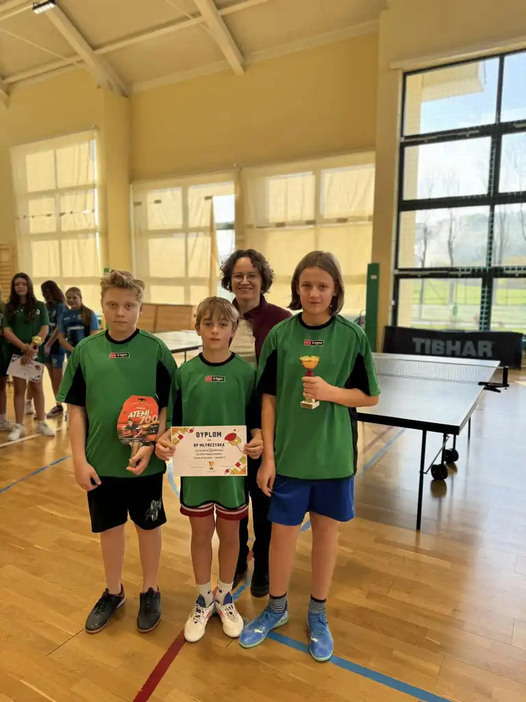 Tenis stołowy w najlepszym wydaniu. Igrzyska Dzieci 2024 w Łukowicy