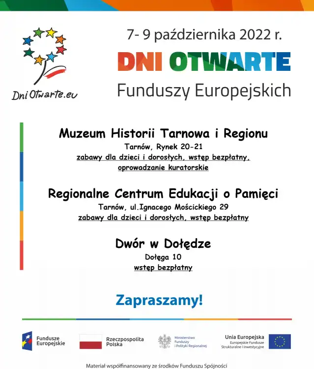 Małopolska: Wydarzenia kulturalne na weekend 6 - 9 października