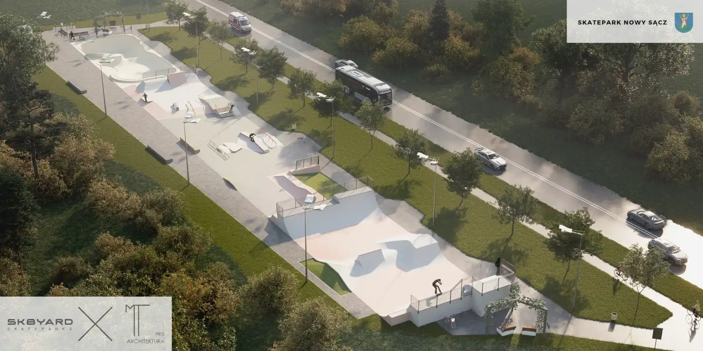 Ekstremalne emocje w Nowym Sączu. Skatepark z pozwoleniem i pełną dokumentacją