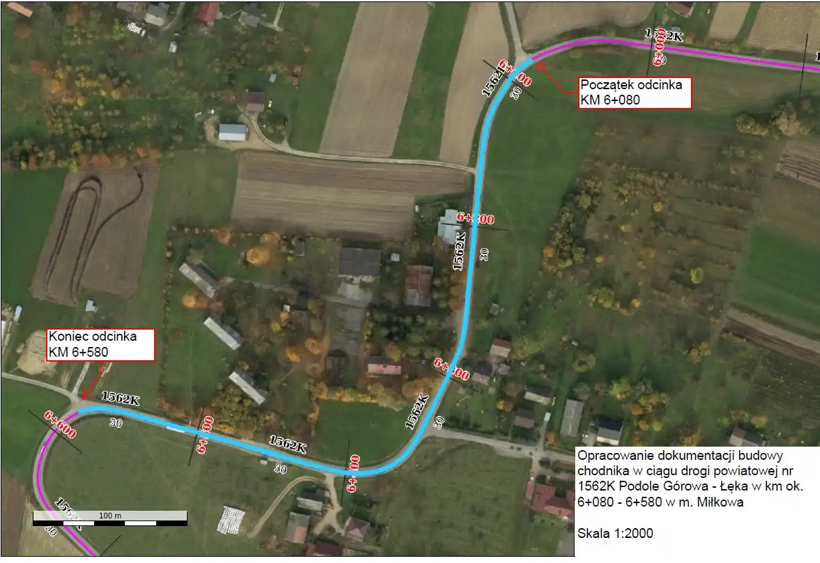 Nowy chodnik w Miłkowej. Jest wykonawca projektu