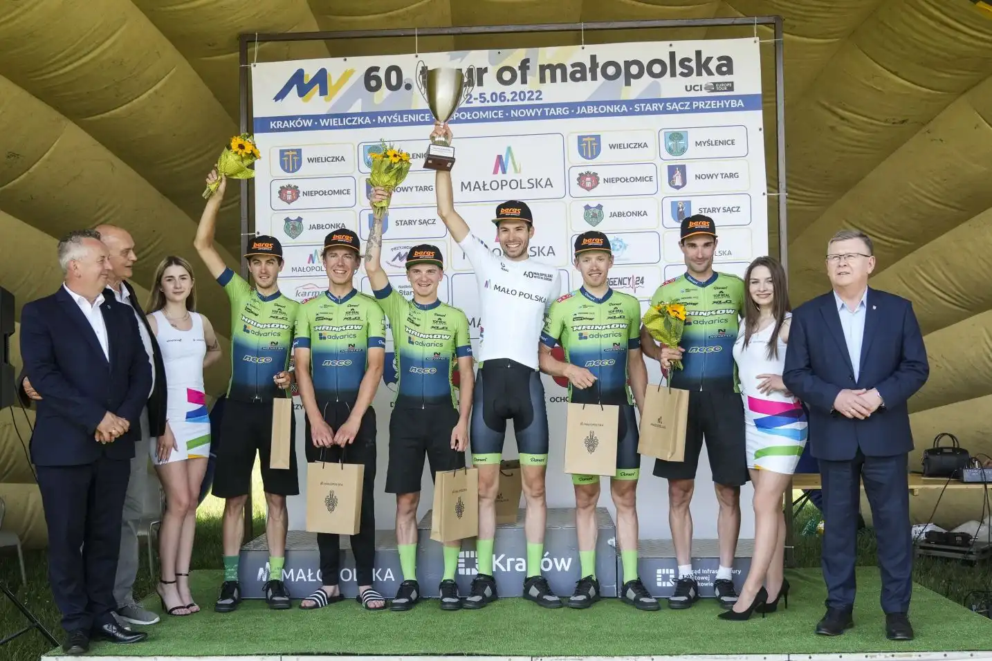 Jonas Rapp zwycięzcą 60. Małopolskiego Wyścigu Górskiego