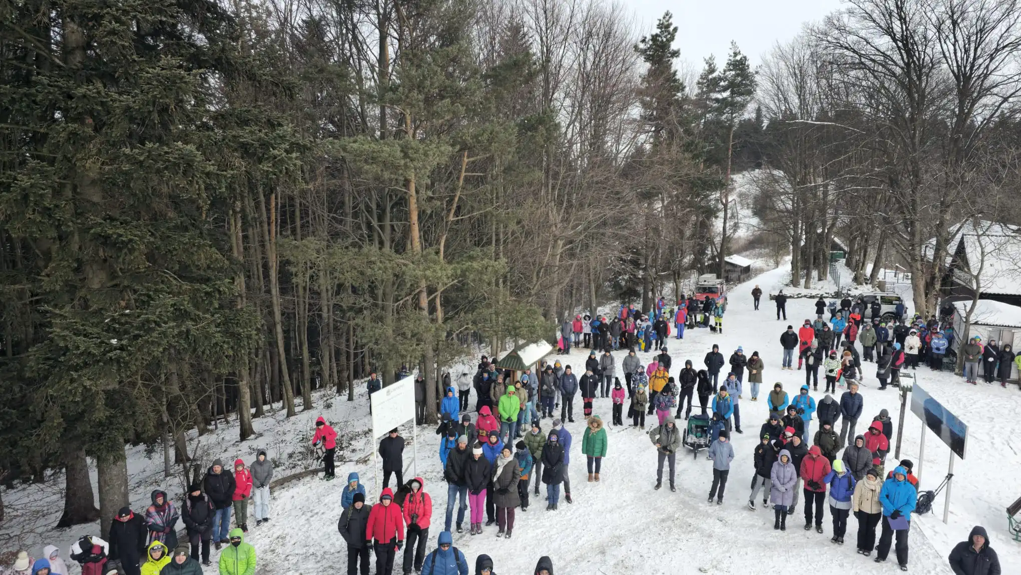 Złaz Turystyczny na Miejskiej Górze. Noworoczna tradycja w Limanowej