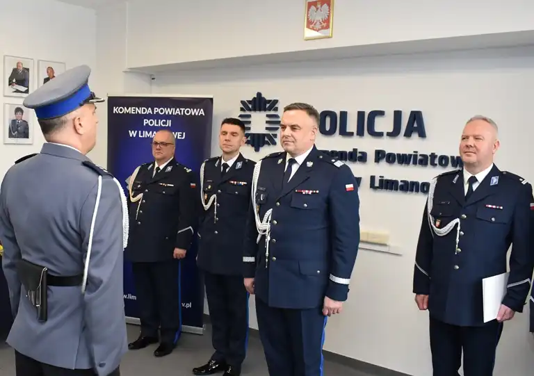 Zmiany na stanowiskach Komendantów KPP w Limanowej